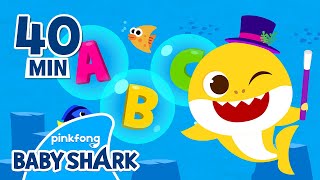 Let's Learn ABCs! Baby Shark Doo Doo Doo | +Compilation | Alphabet & Phonics 
