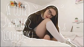 a winter lookbook.