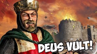 СТРОИМ ЗАМОК В Stronghold Crusader (часть 1)
