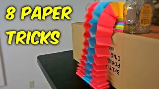 8 Paper Tricks Compilation