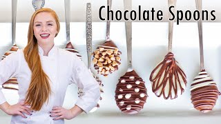 Chocolate Covered Coffee Spoons