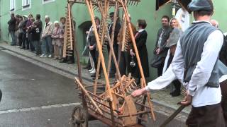 Der Festumzug zum Tillyfest 2014 in Breitenbrunn Teil 1/2