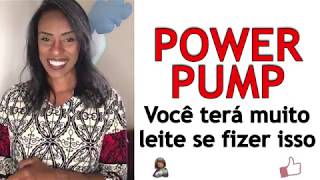 POWER PUMP – você terá muito leite se fizer isso