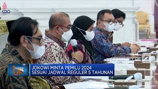 Jokowi Minta Pemilu 2024 Sesuai Jadwal Reguler 5 Tahunan