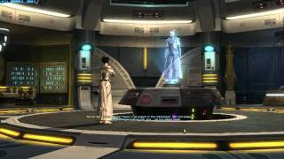 SWTOR Consular Story Cinnabar consults Master Syo Bakarn