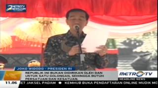 Pidato Jokowi peringatan hari Pancasila di Blitar