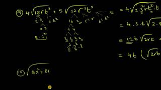examples on radicals PreCalculus Part 2/ 2 مسائل على الجذور حسبان تمهيدي