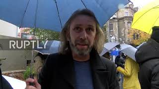 Serbia: Protesters rally against promotion of Rio Tinto lithium mine project in Belgrade