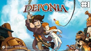 Прохождение Deponia #1
