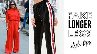 Fashion Tricks To Fake Longer Legs | How To Dress