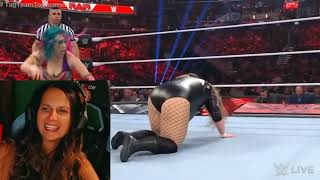 WWE Raw Alexa Bliss Asuka vs Doudrop Nikki ASH #TagTEAM 8/15/22