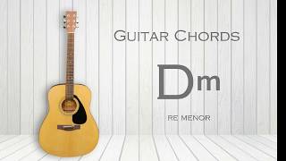 How To Play Dm - Guitar Chord D minor