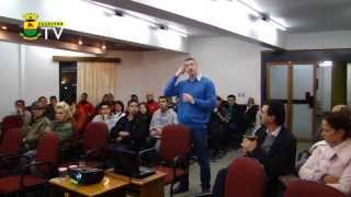 Árbitro da CBF, Anderson Daronco, realizou palestra em Caçapava