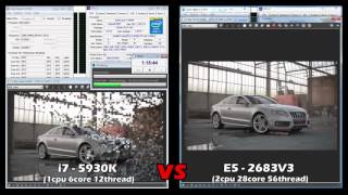 i7 5930k  VS E5-2683V3