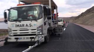 Kayseri İmar A.Ş. - Soğuk Yol Çizgi Uygulaması