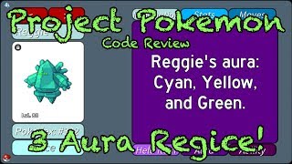 3 AURA REGICE CODE! - Roblox Project Pokemon