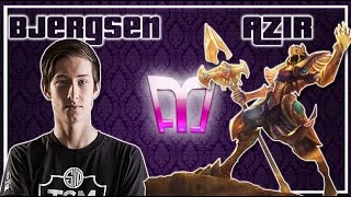 Bjergsen Azir 1vs5 PENTAKILL challenger NA