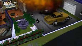The Sims - 3 Взорвать машину жены......