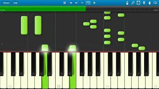 Petit Biscuit - You - piano tuto (synthesia)