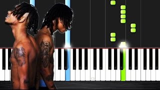 Rae Sremmurd - Black Beatles ft. Gucci Mane - Piano Tutorial by Peter PlutaX