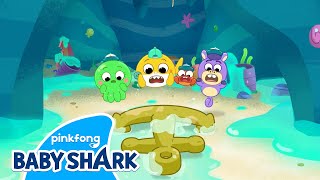 Baby Shark Rescues Rocky From Slobber Slug | Baby Shark's Big Show! | @Nick Jr. Baby Shark Official
