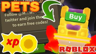 NEW PETS UPDATE CODES FOR GIANT SIMULATOR! Giant Simulator