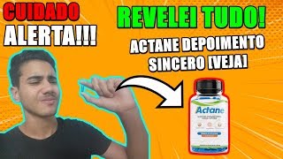 ? Actane funciona? Actane como tomar? Onde comprar? Como usar? Actane Depoimento [VEJA URGENTE]