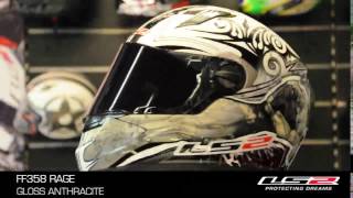 CAPACETE LS2 FF358 RAGE - SPEED MOTOS