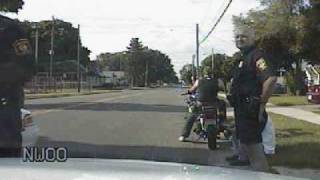 Part 1 of 4. Officer Paul Albrecht Violates Kimberguy's Civil Rights on Motorcycle
