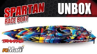 Traxxas Spartan Race Boat Unbox #57076-4RNR