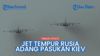 Tak Seimbang, Jet Tempur dan Heli Pasukan Yug Rusia Hadang Serangan Darat Ukraina