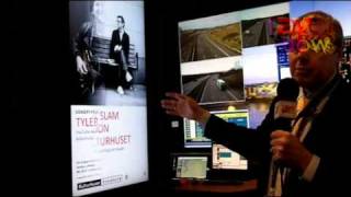ISE 2012: Mitsubishi Demos Power of Play-Out Composer Processing System for Digital Signage