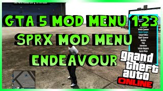 GTA 5 ONLINE - Endeavour SPRX Mod Menu *Mod Menu Showcase* (1.23)