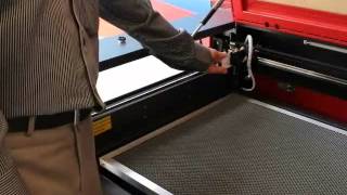 Lazer Kesim Makinası Ayna Ayarları 2. Kısım. / Laser cutting machine light path mirror adjustment