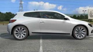 The VW Scirocco, recreated inside Live for Speed