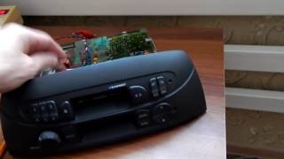Куда припаивать провода к магнитоле blaupunkt Fiat Punto 188