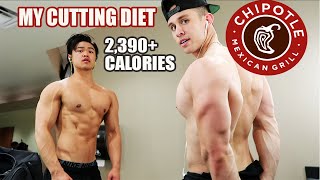 My Cutting Diet | Chest Day feat. Brandon Alxander & Robby Delwarte