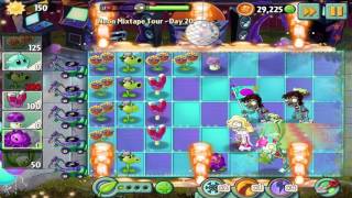 Plants vs Zombies 2: Neon Mixtape Tour - Day 20 Walkthrough