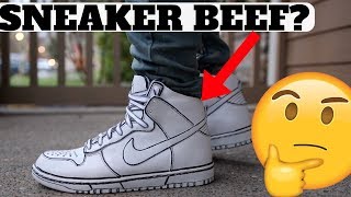 SNEAKER BEEF OVER THESE SKETCH SNEAKERS?