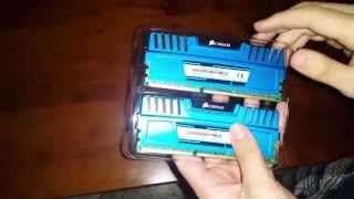 Corsair Vengeance Blue 8GB DDR3 1600MHZ New 2014