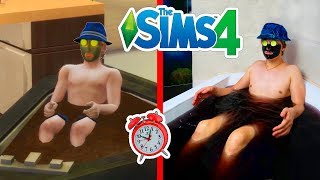 ЖИВУ Как СИМ из СИМС 4 24 ЧАСА ЧЕЛЛЕНДЖ SIMS 4 Строительство и Жизнь Ната Лайм ft Женя Белозеров