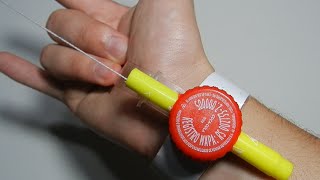 FAÇA UM INCRÍVEL MINI LANÇADOR DE TEIA DO HOMEM ARANHA