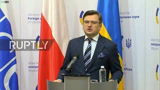 Ukraine: OSCE chair Zbigniew Rau ‘deeply concerned’ over tensions