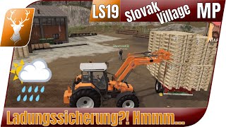 LS19 Slovak Village #3 - Paletten im Regen! // FS19 Seasons // Multiplayer XXL