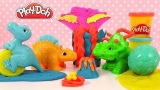 Play Doh Pâte à modeler Dinosaures Dino Outils Animaux de la Jungle Préhistorique