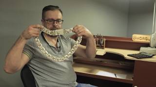Как сделать стограммовую золотую цепь за 7 тысяч рублей!