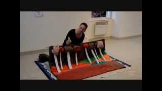 Tapis conté Le p'tit bonhomme des bois