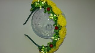 DIY Одуванчик из фоамирана