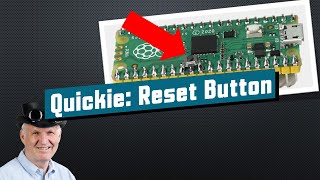 Reset Buttons for the Pi Pico (and a Stencil)