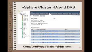 vSphere Cluster HA and DRS